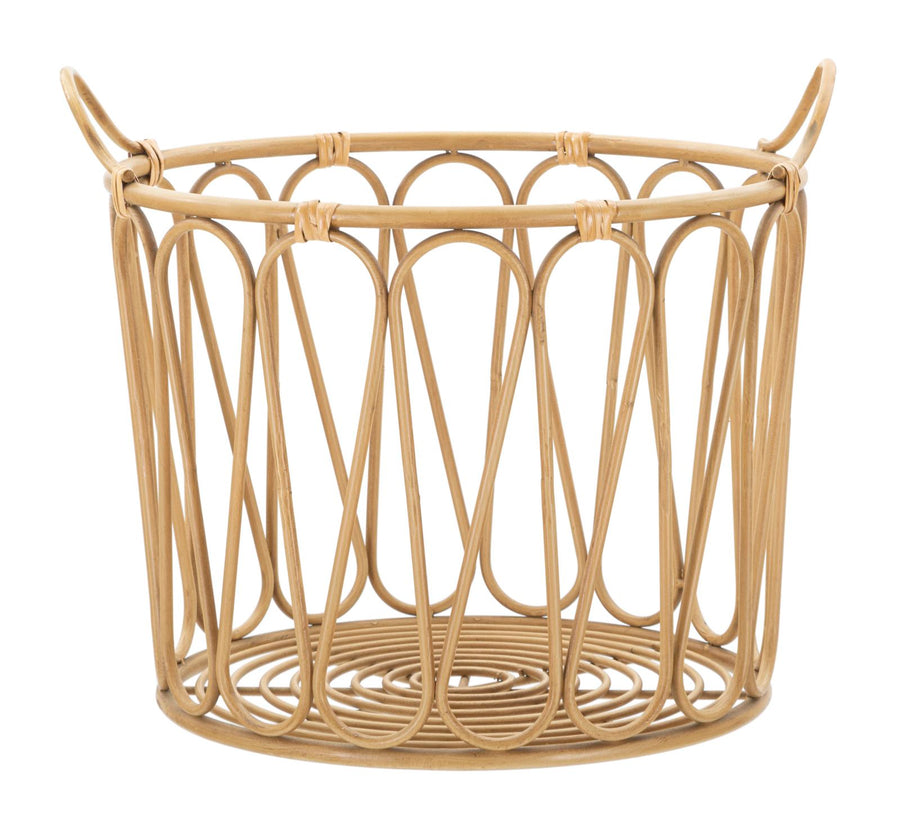 Rattan tároló kosár – Panama dekoratív tartó