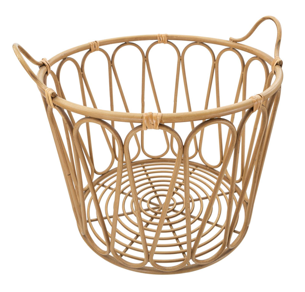 Rattan tároló kosár – Panama dekoratív tartó