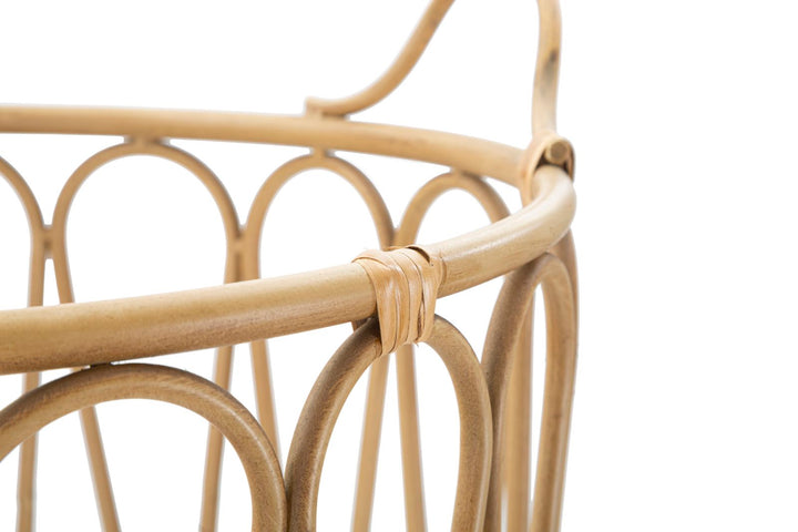 Rattan tároló kosár – Panama dekoratív tartó