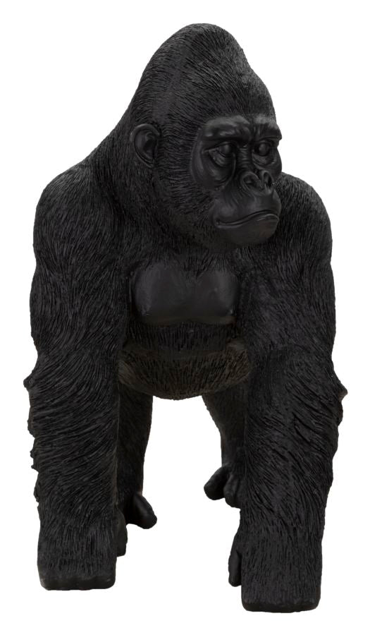 Fekete Gorilla Szobor (Modern Dekoráció)