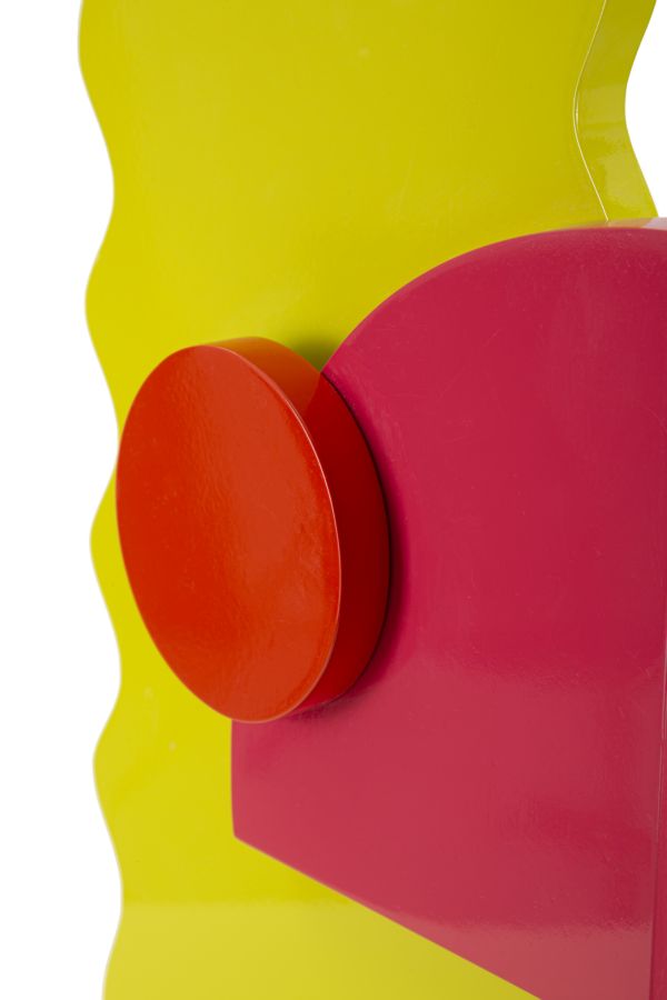 Narancs színű modern asztali lámpa textilernyővel – Color kollekció