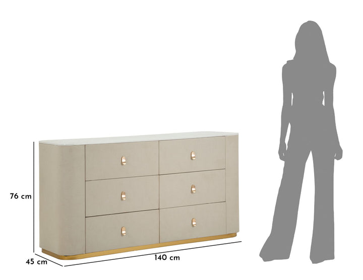 Fa fésülködőasztal tükörrel – Beauty sminkasztal
