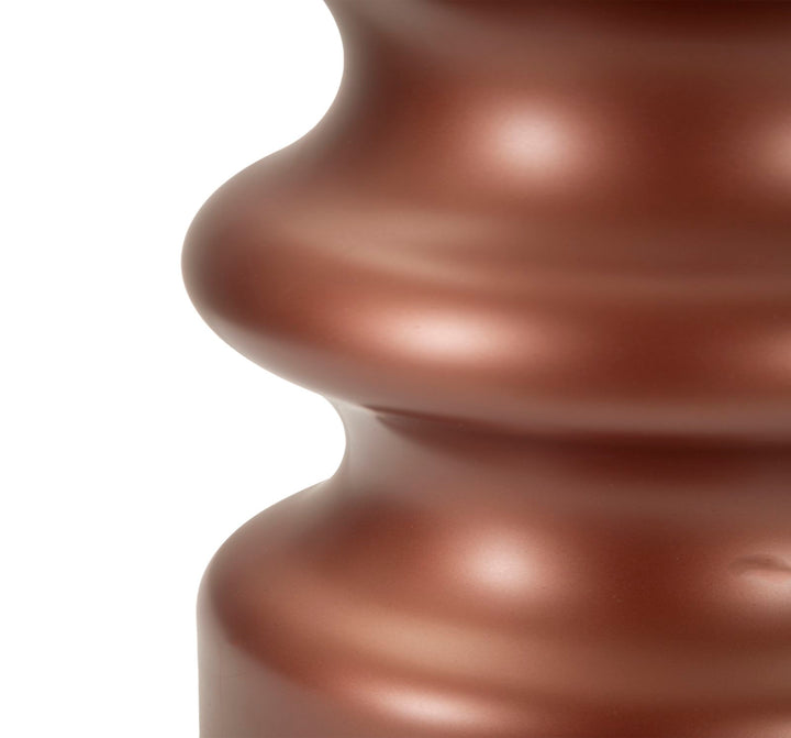 Bézs színű fa asztali lámpa textilernyővel – Rosenthal kollekció