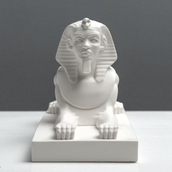 Egyiptomi Szfinx – Gízai szobor fehérben
