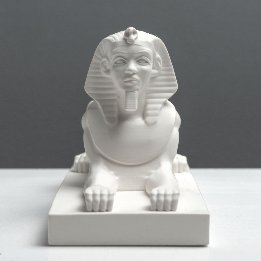 Egyiptomi Szfinx – Gízai szobor fehérben