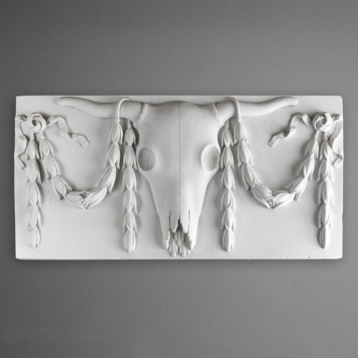 Ökörkoponya Fali Dekor – Klasszikus dombormű