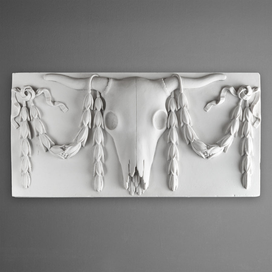 Ökörkoponya Fali Dekor – Klasszikus dombormű