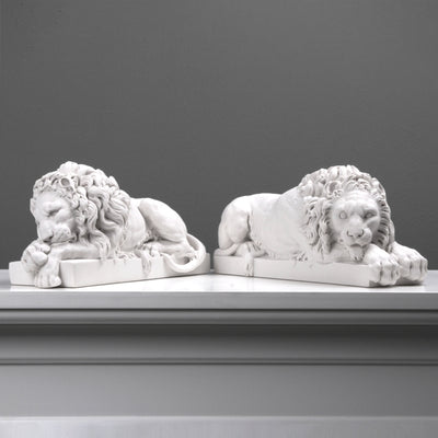 Canova oroszlán szobor párban