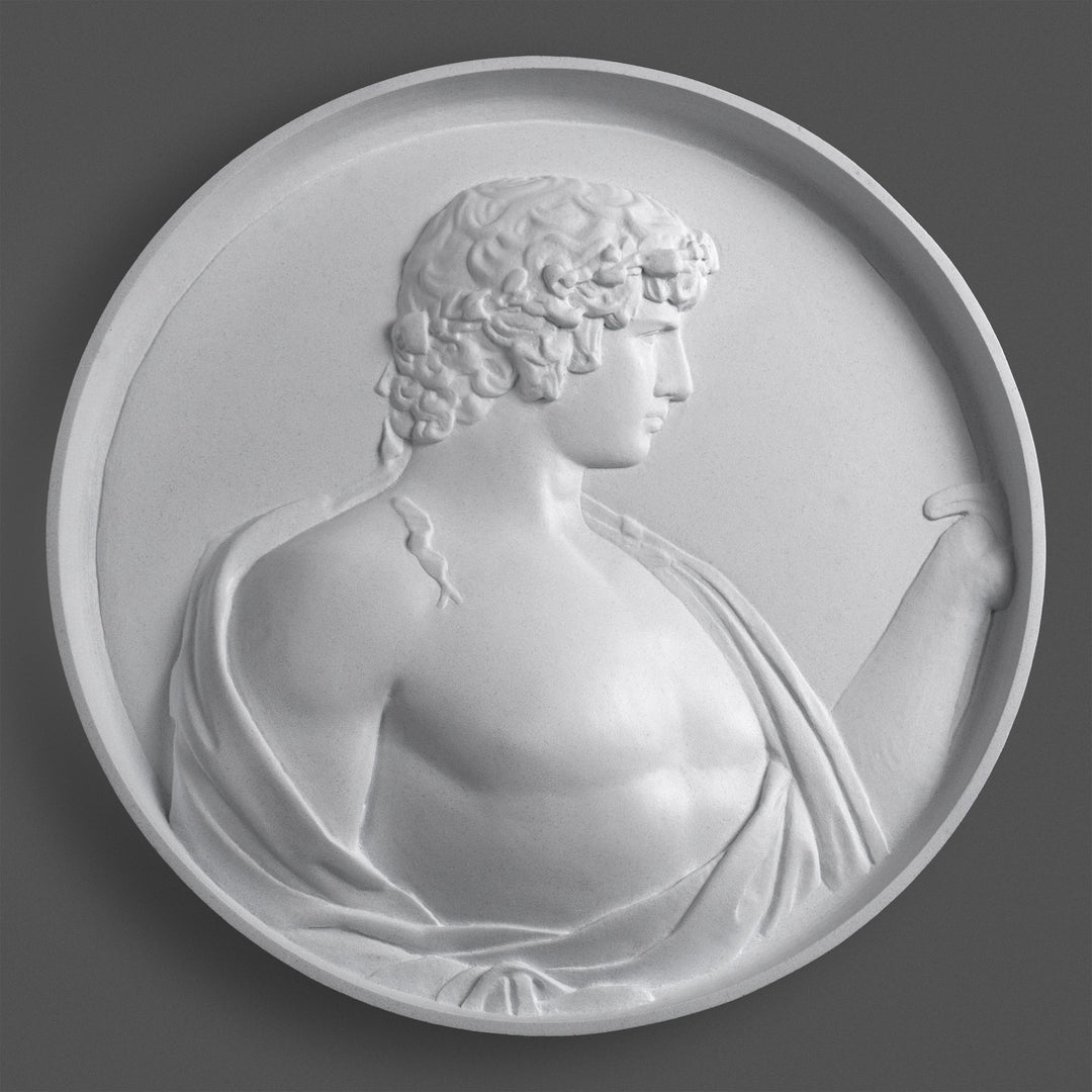 Antinous Silvanus dombormű – Hadrianus villájának faliszobra
