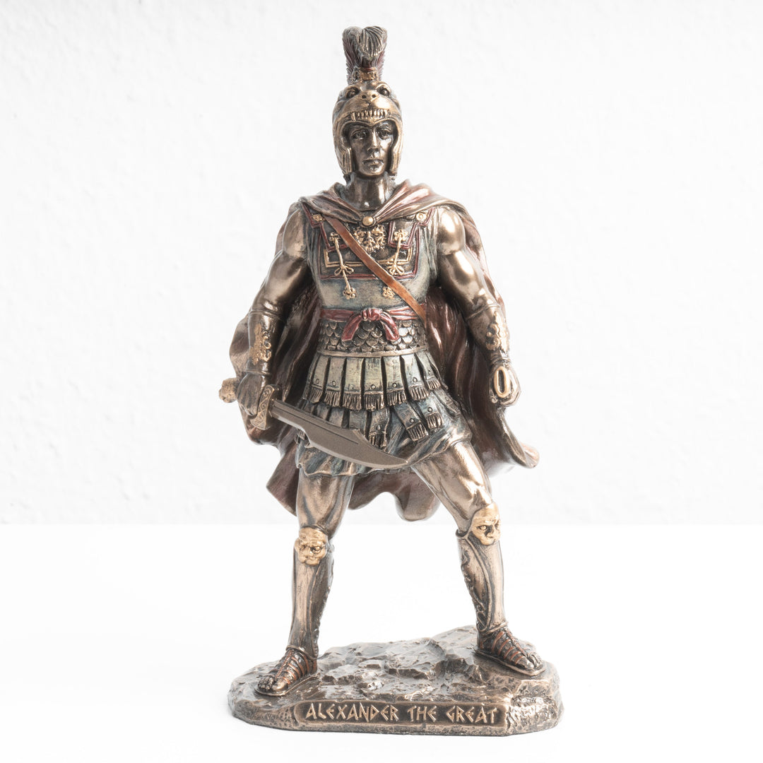 Nagy Sándor szobor – Veretlen hadvezér (Hidegen öntött bronz szobor)