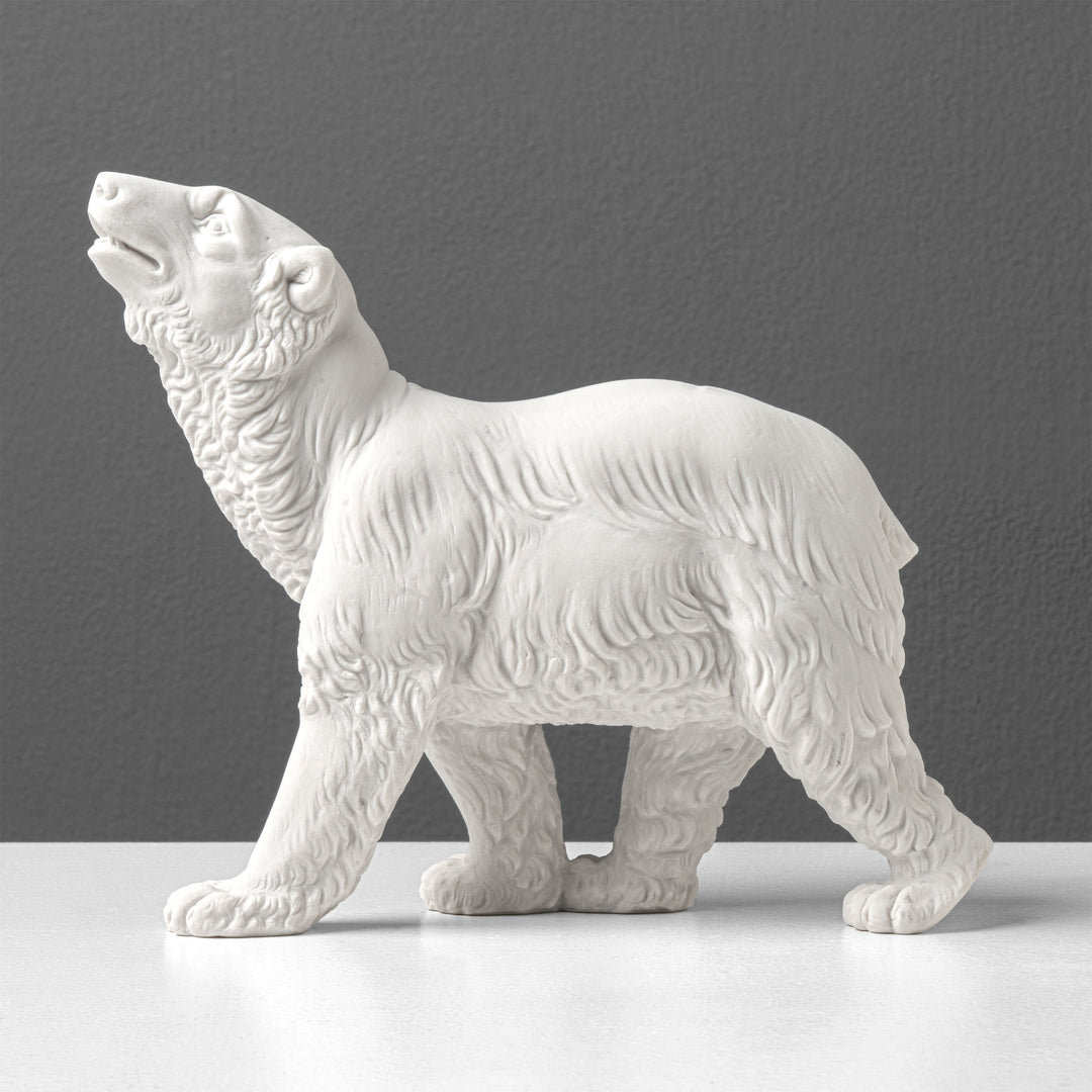 Sarkvidéki jegesmedve szobor