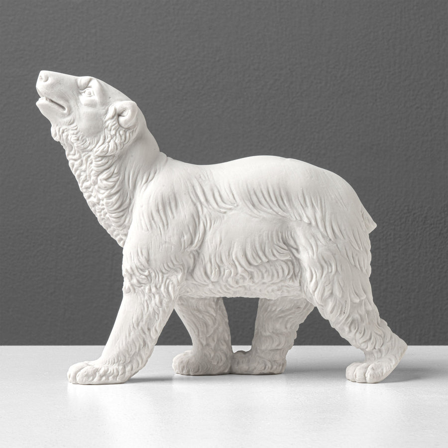 Sarkvidéki jegesmedve szobor