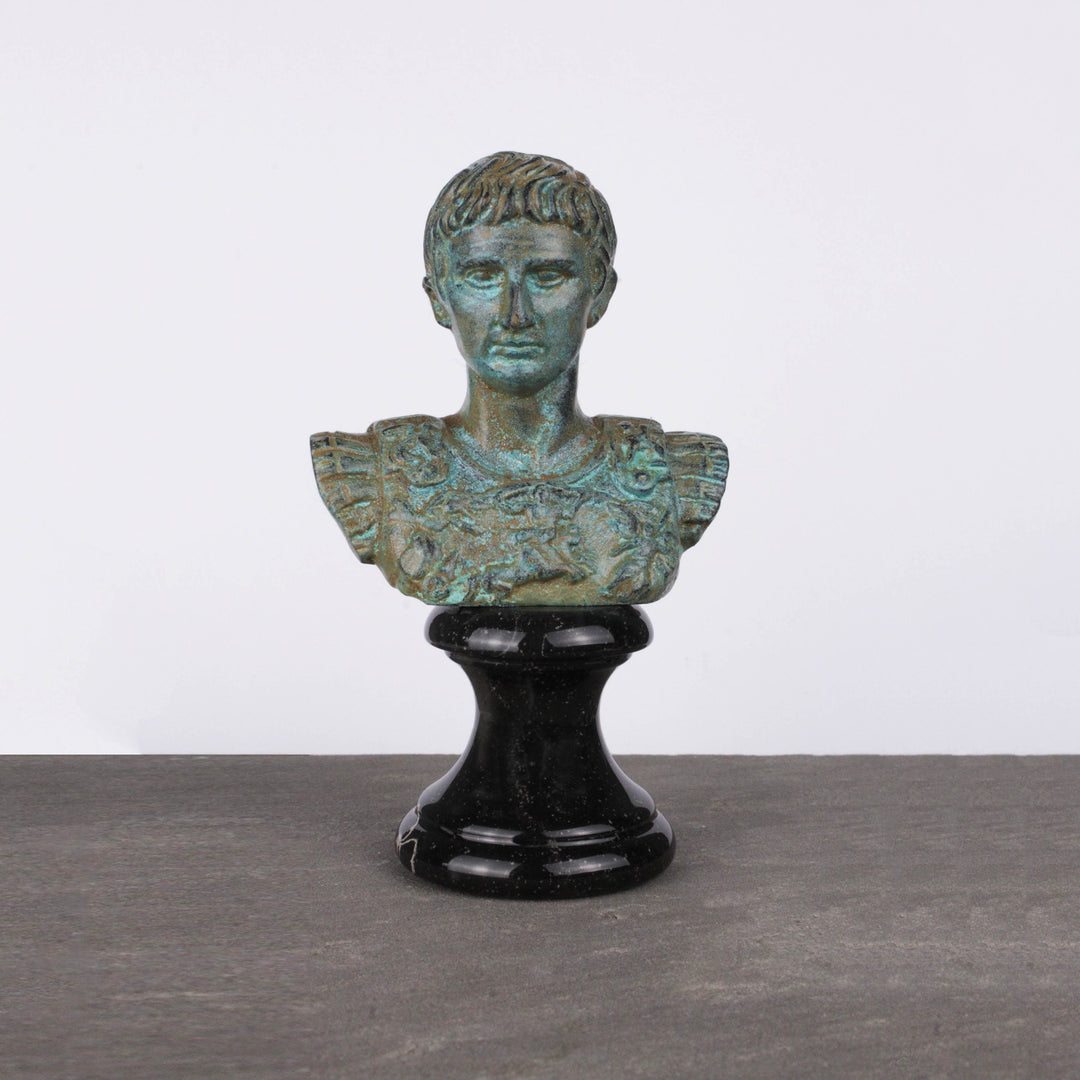 Augustus Cézár Mellszobor (Bronz)