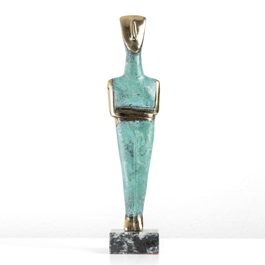 Kükládikus idol szobor (Sárgaréz szobor)