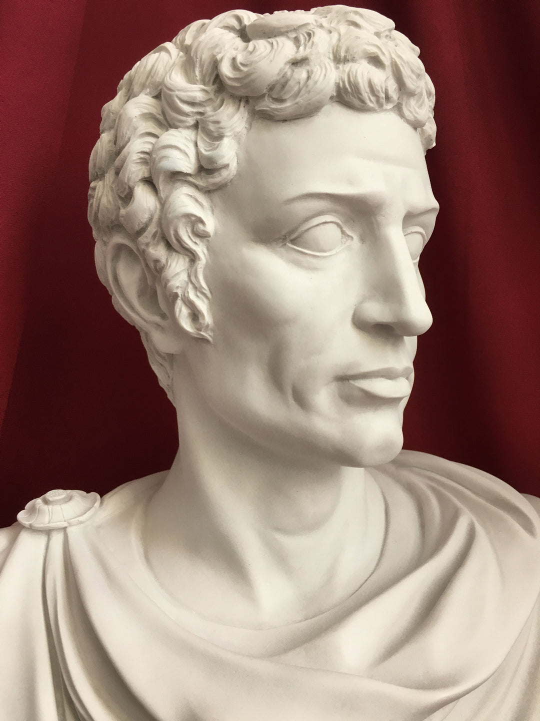 Római Szenátor Mellszobor Tógában