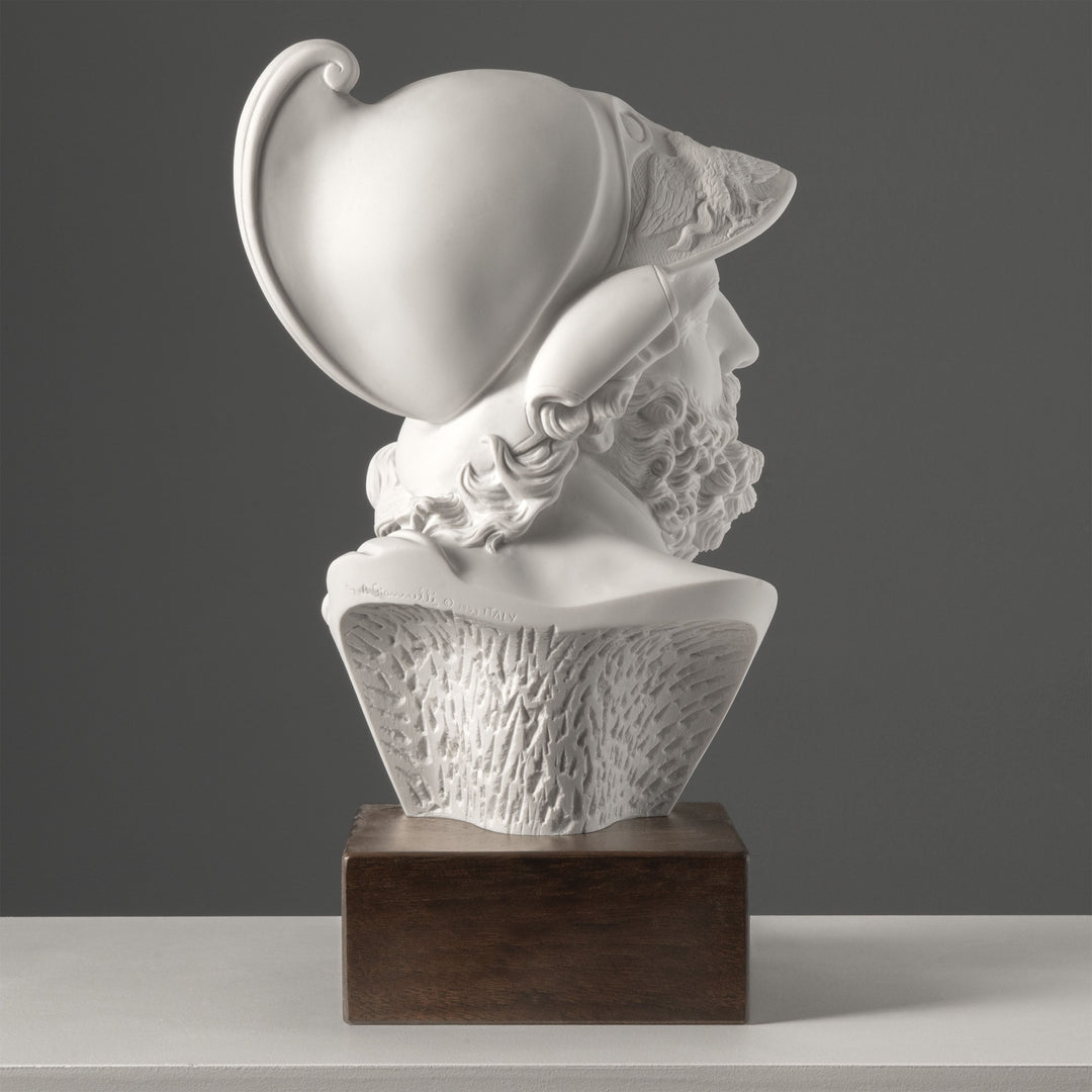 Nagy Ajax mellszobor – a trójai háború hőse, Giambologna műve alapján