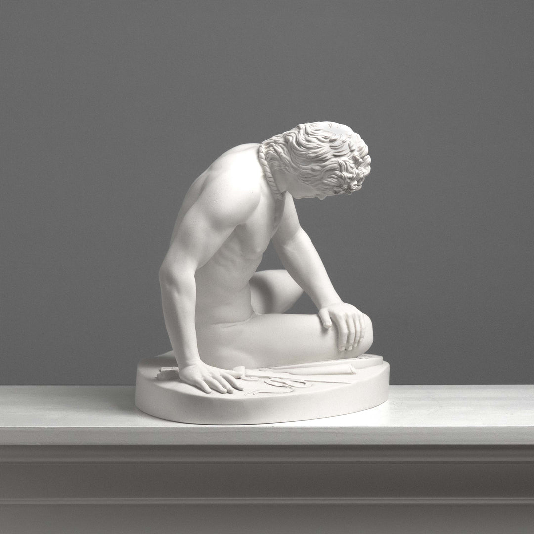 A Haldokló Gall Szobra – Sebesült harcos klasszikus szobor