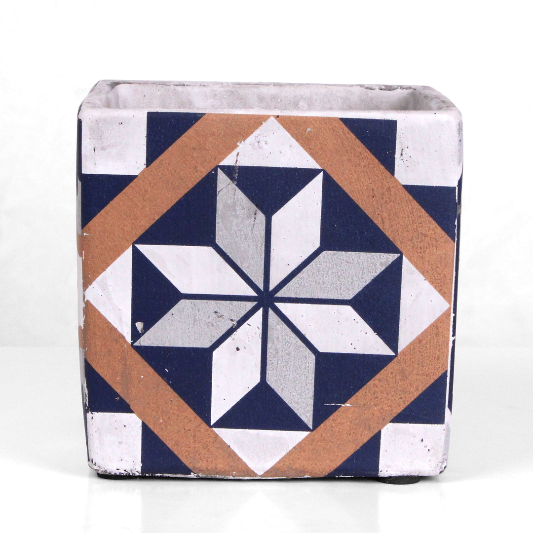 Mediterrán Kék Kaspó