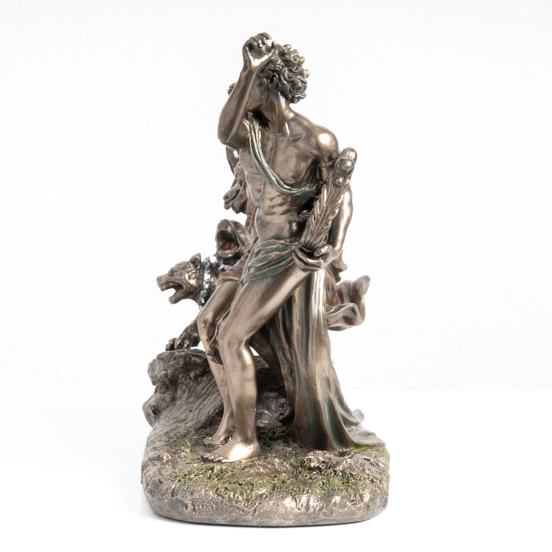 Orfeusz és Eurüdiké szobor – Menekülés az alvilágból (Hidegen öntött bronz szobor)