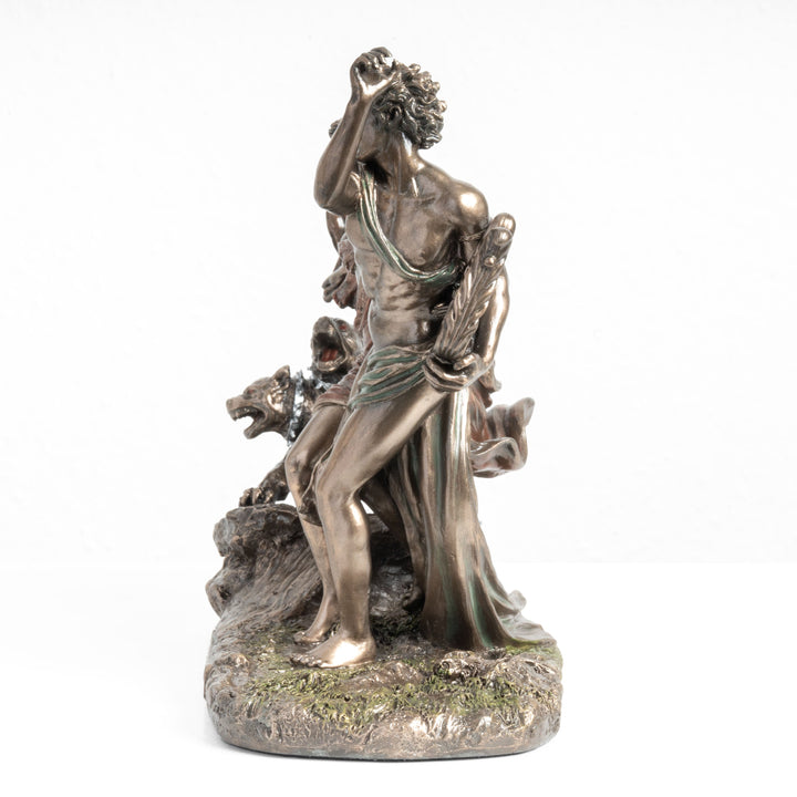 Orfeusz és Eurüdiké szobor – Menekülés az alvilágból (Hidegen öntött bronz szobor)