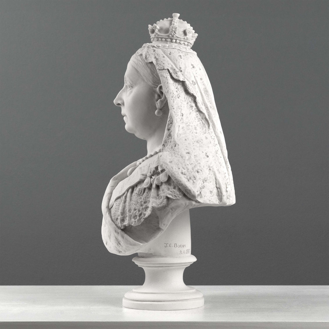 Viktória királynő Mellszobor – 50 éves uralkodói jubileumi kiadás