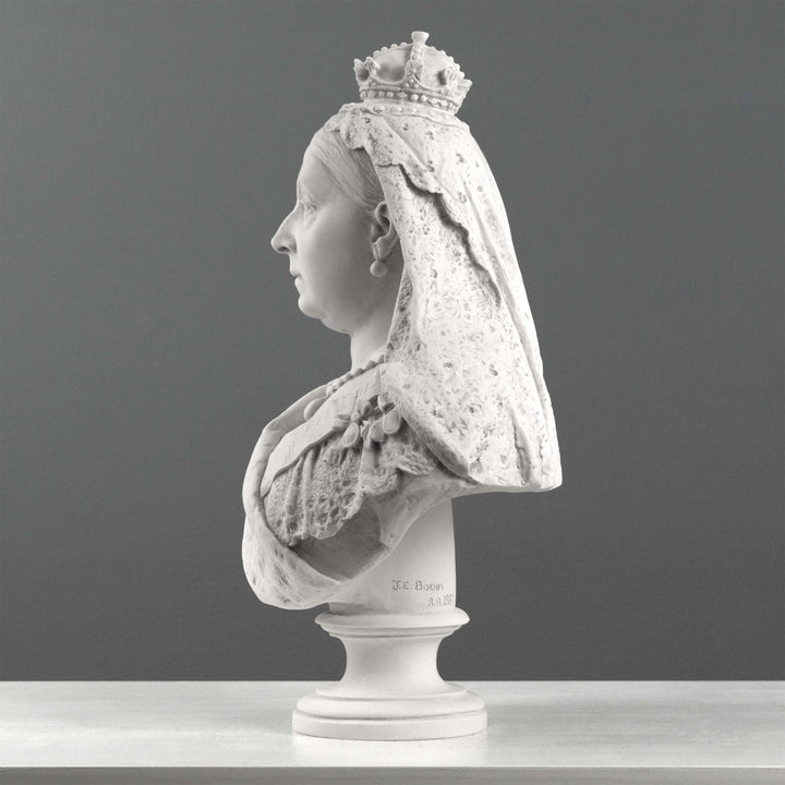 Viktória királynő Mellszobor – 50 éves uralkodói jubileumi kiadás