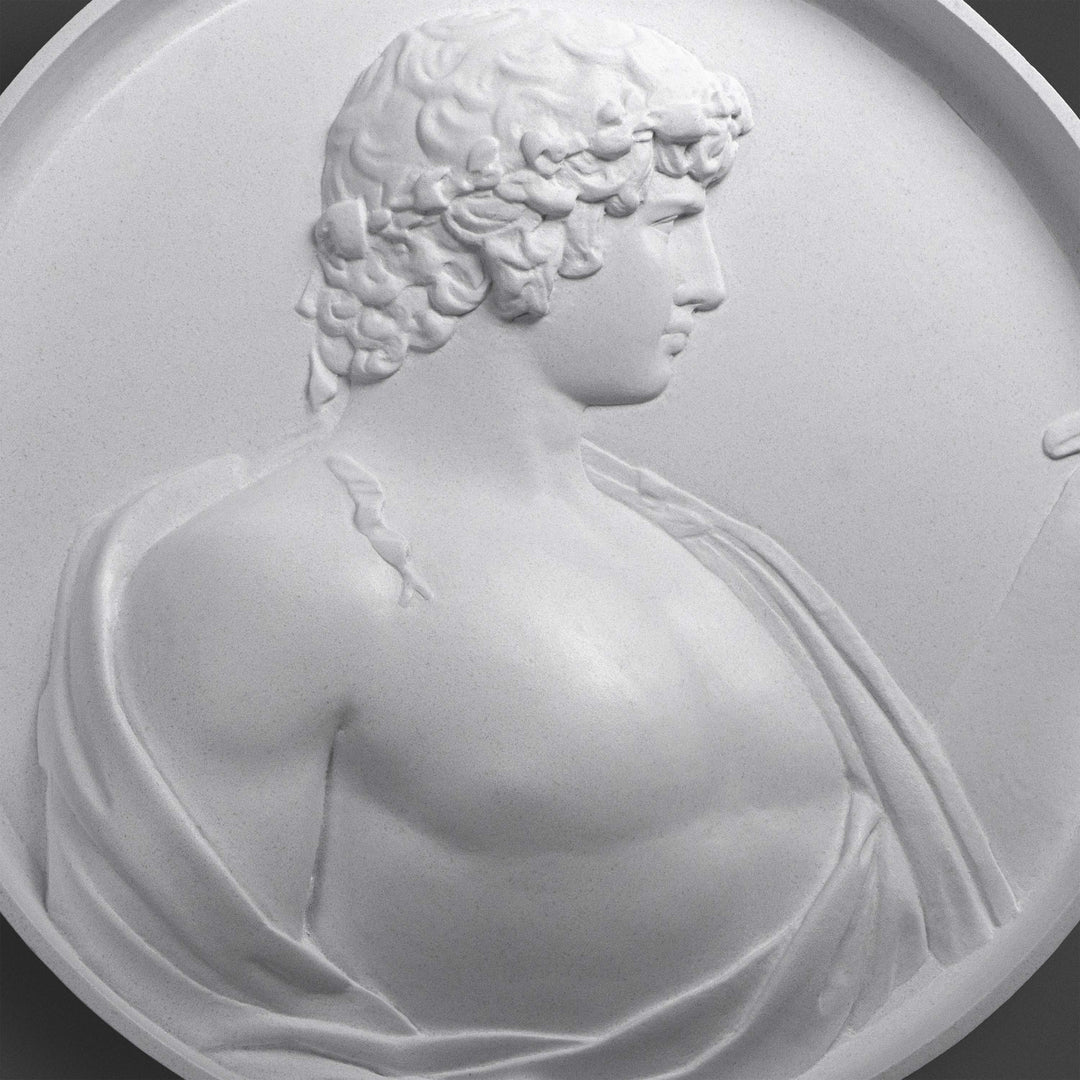 Antinous Silvanus dombormű – Hadrianus villájának faliszobra