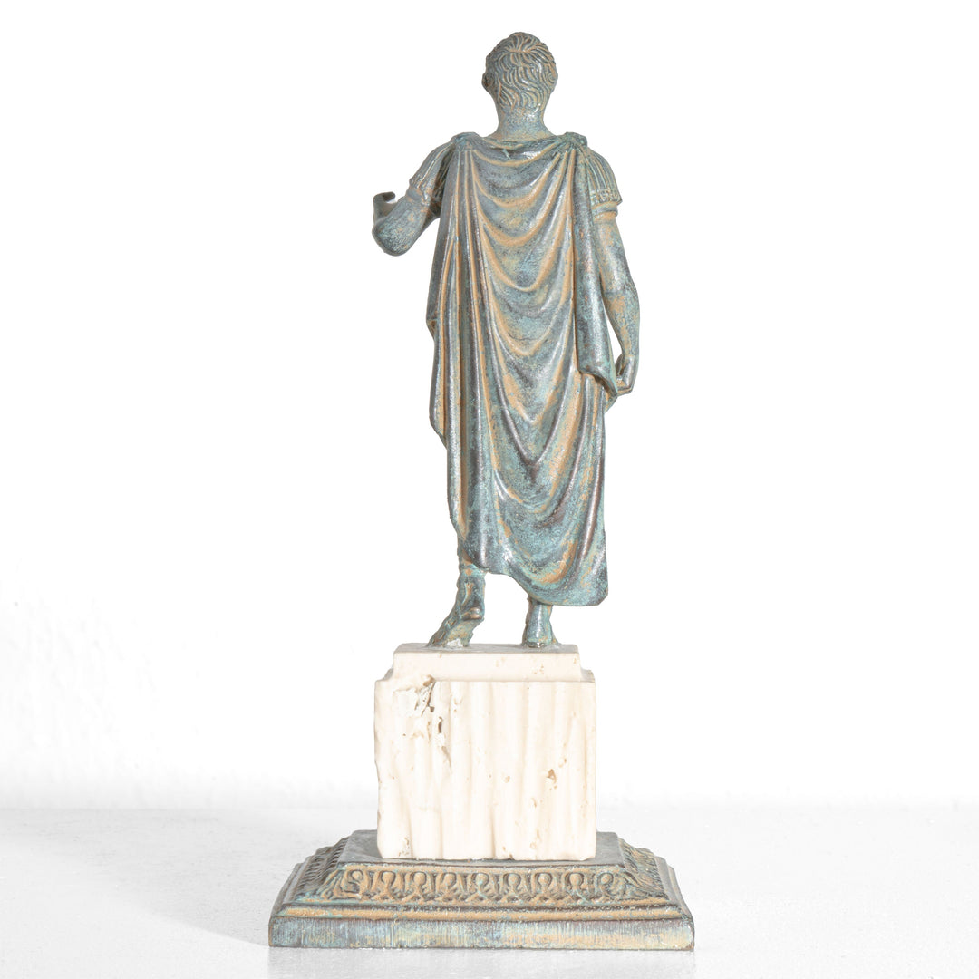 Julius Caesar szobor talapzattal (Bronz)