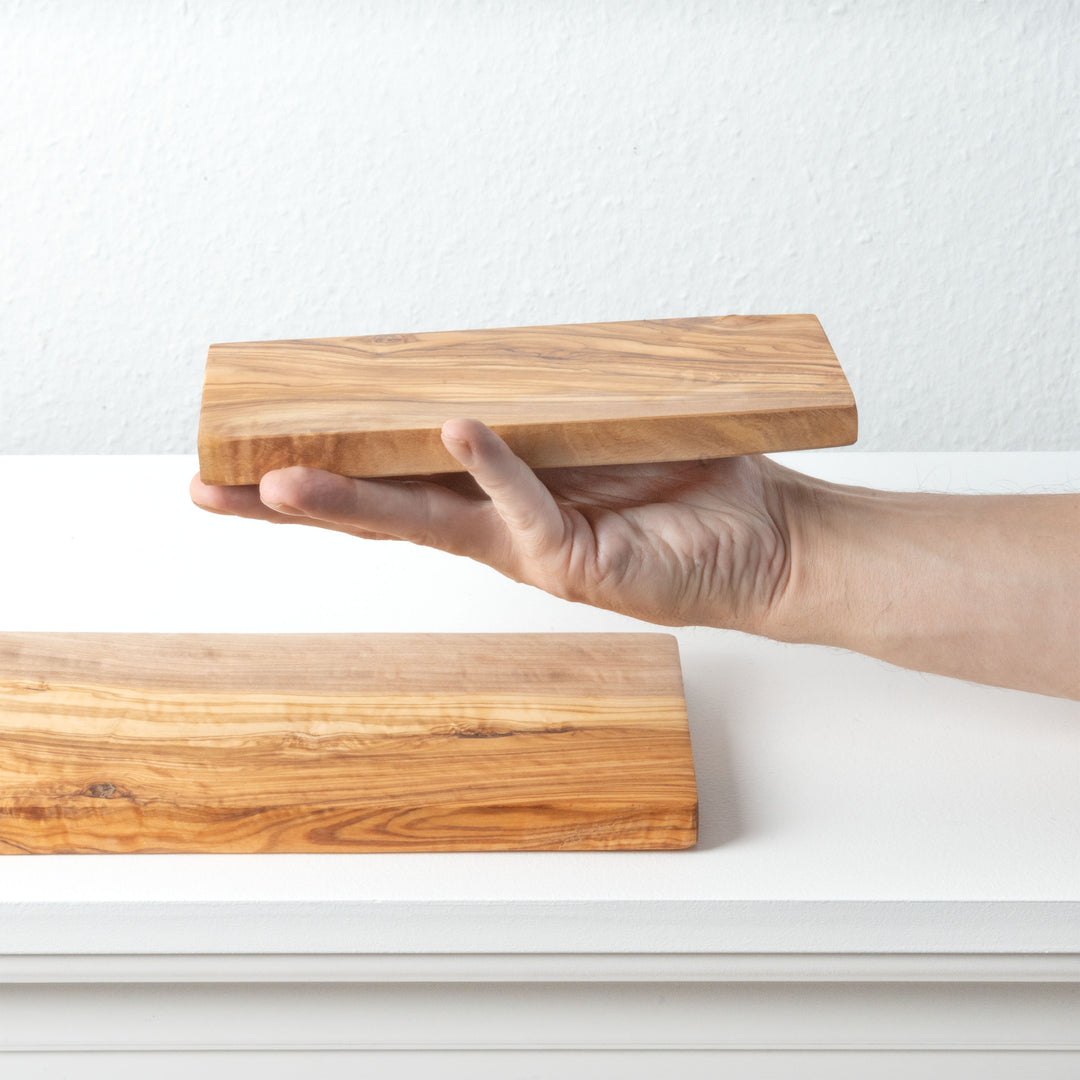 Kézműves olajfa vágódeszka szett – téglalap (2 db-os)