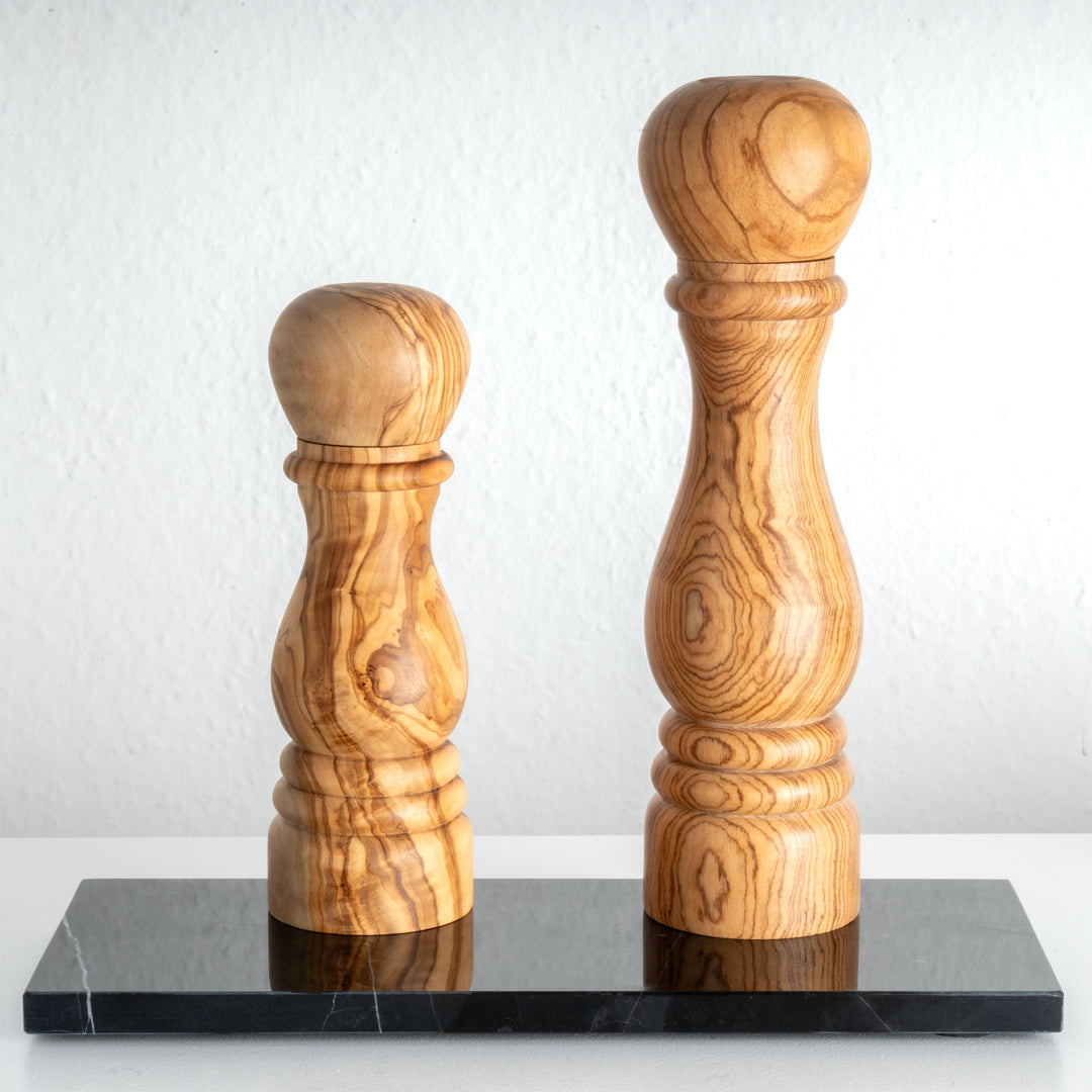 Kézműves olajfa fűszerőrlő – hagyományos