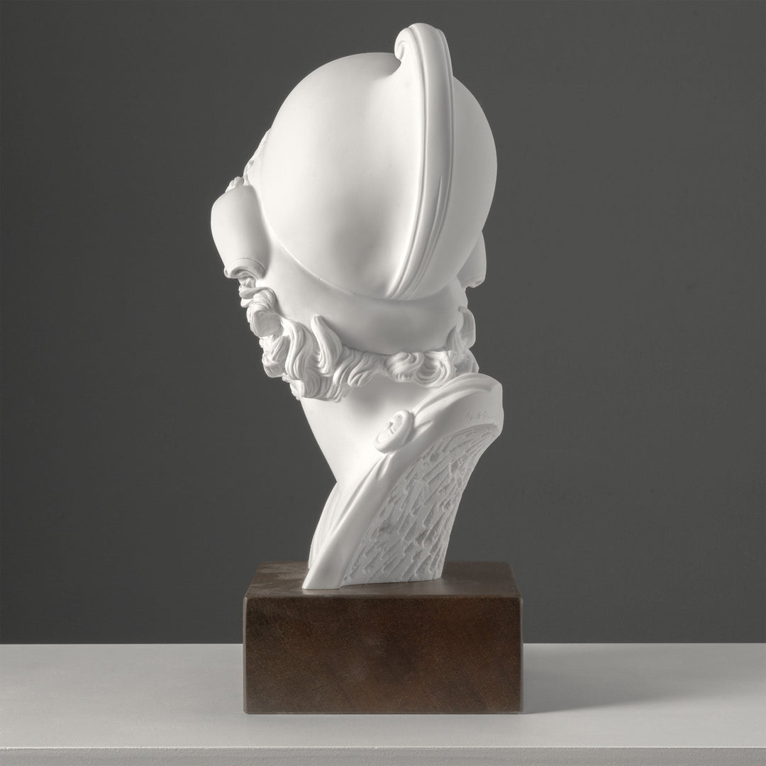 Nagy Ajax mellszobor – a trójai háború hőse, Giambologna műve alapján