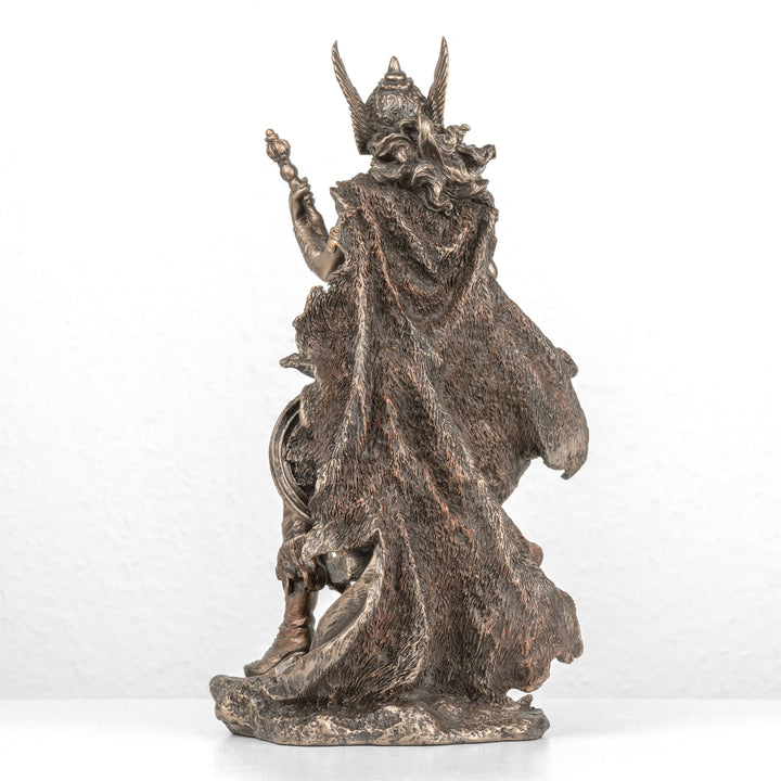 Frigg szobor — A házasság északi istennője (Hidegen öntött bronz)