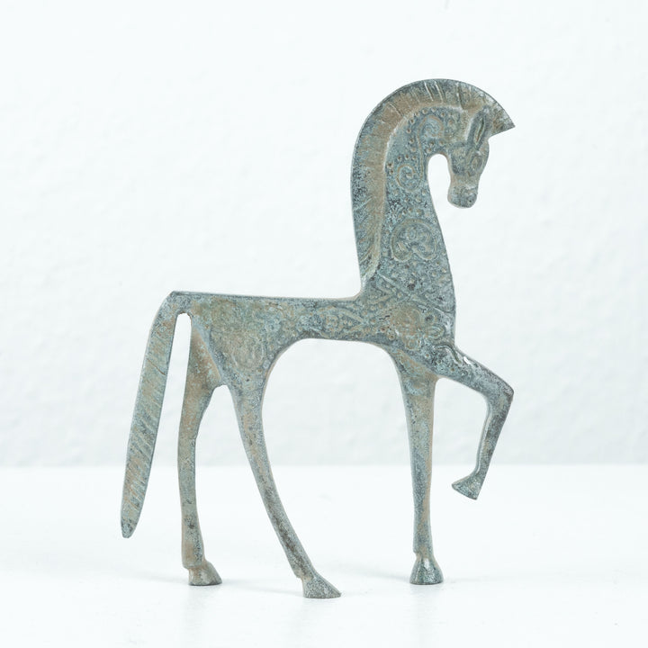 Görög Ló Figura (Kicsi, Bronz)
