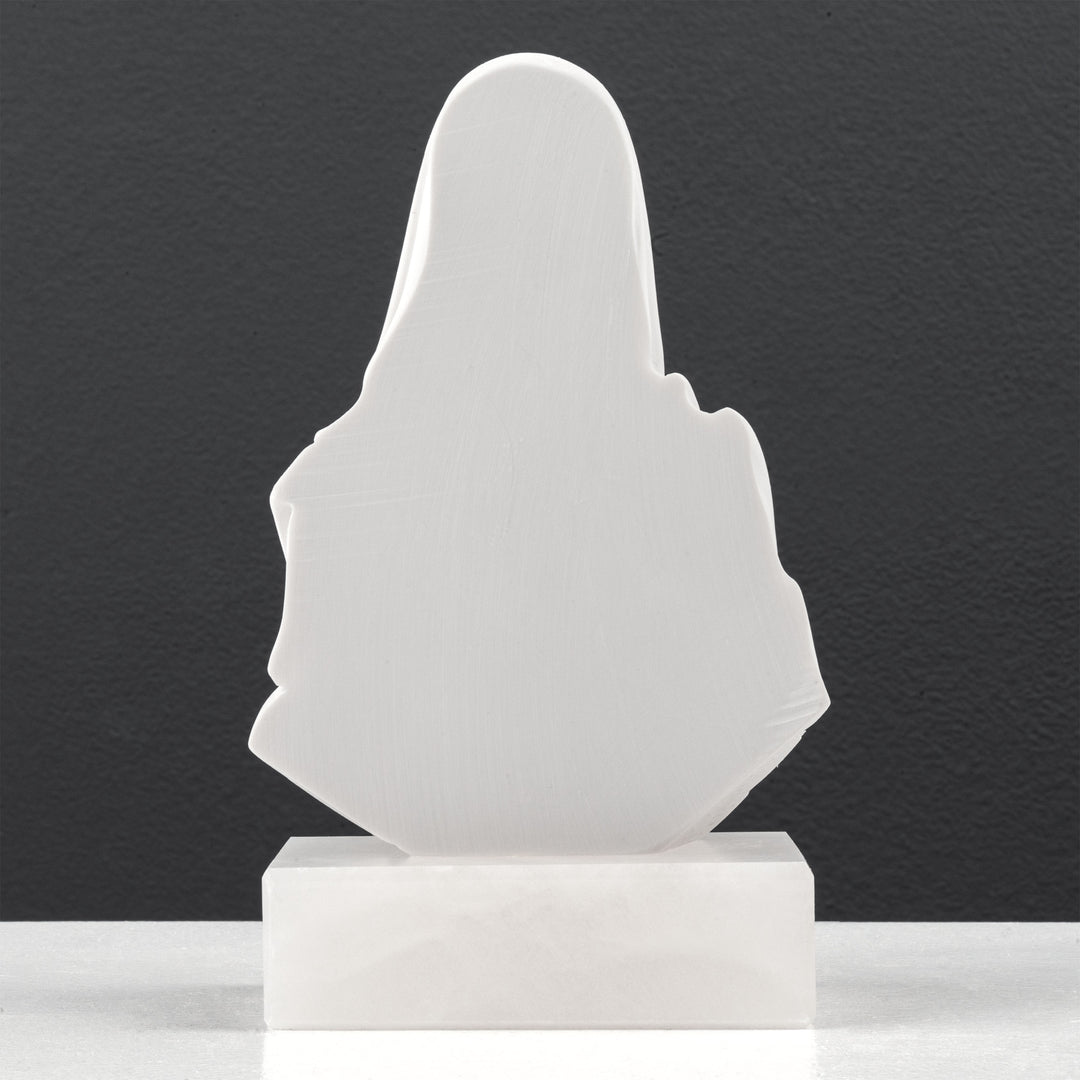 Mária Szeplőtelen Szíve mellszobor (Madonna delle Lacrime dombormű)