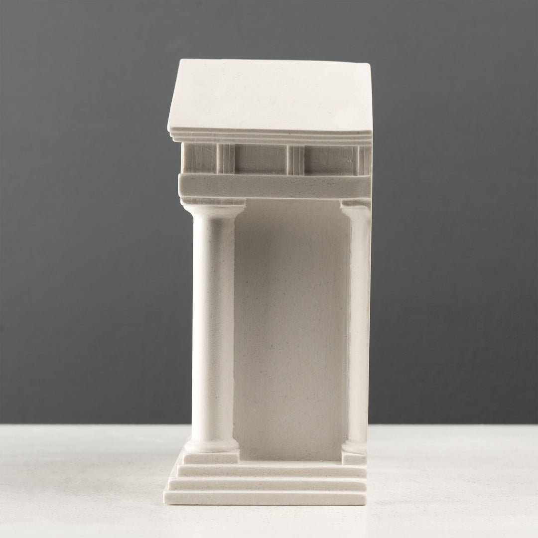 Veni Vidi Vici könyvtámasz – Római templom stílusban