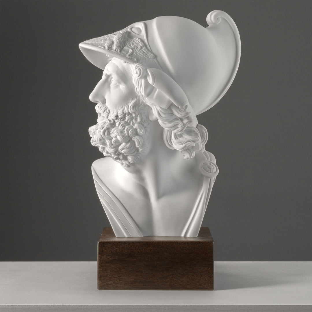 Nagy Ajax mellszobor – a trójai háború hőse, Giambologna műve alapján