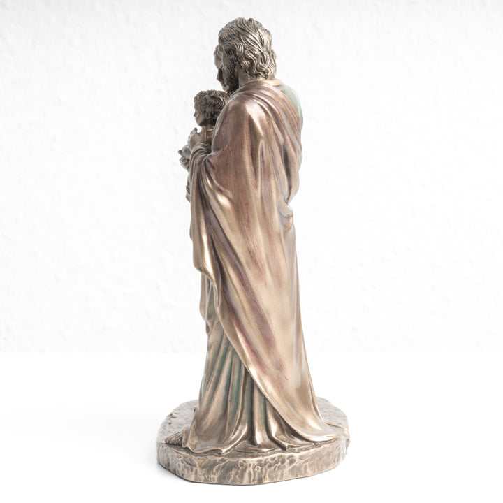 Szent Család szobor – A keresztény családok oltalmazója (Hidegen öntött bronz szobor)