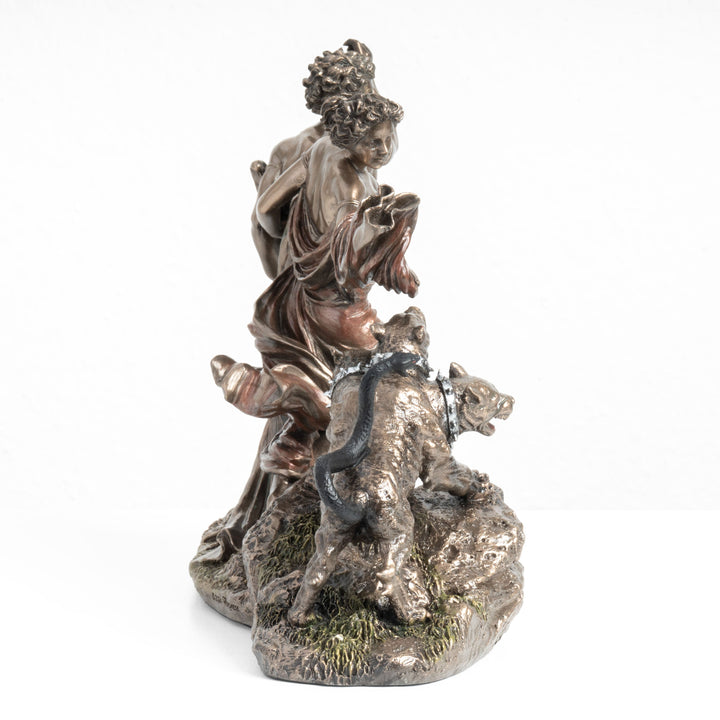 Orfeusz és Eurüdiké szobor – Menekülés az alvilágból (Hidegen öntött bronz szobor)