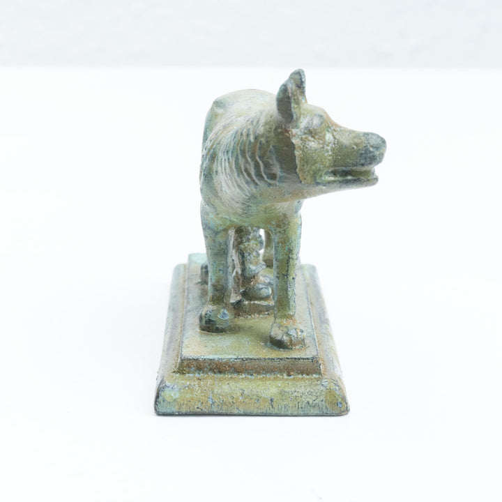 Római Farkasfigura Capitoliumi Romulus Szobor (Kicsi, Bronz)