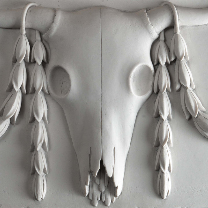 Ökörkoponya Fali Dekor – Klasszikus dombormű