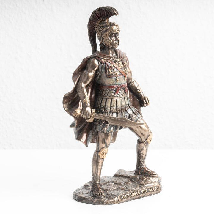 Nagy Sándor szobor – Veretlen hadvezér (Hidegen öntött bronz szobor)