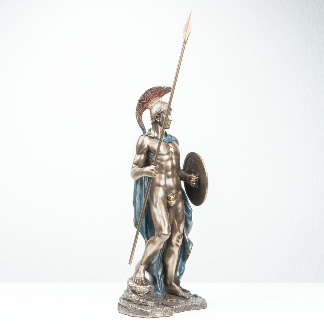 Arész Szobor (A háború görög istene – Hidegen öntött bronz szobor)