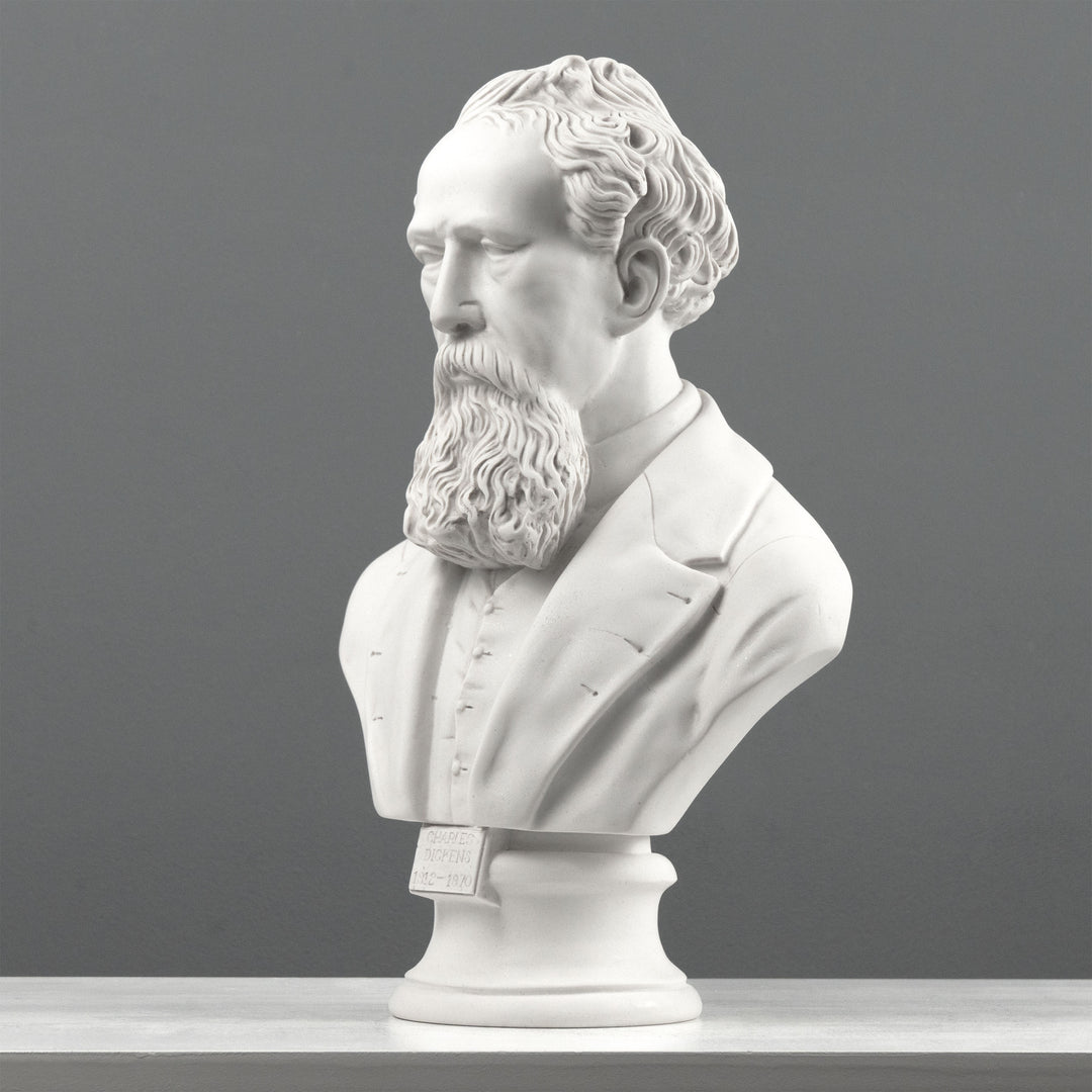 Charles Dickens Mellszobor – Angol író szobra