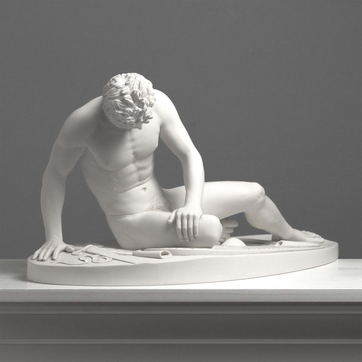 A Haldokló Gall Szobra – Sebesült harcos klasszikus szobor