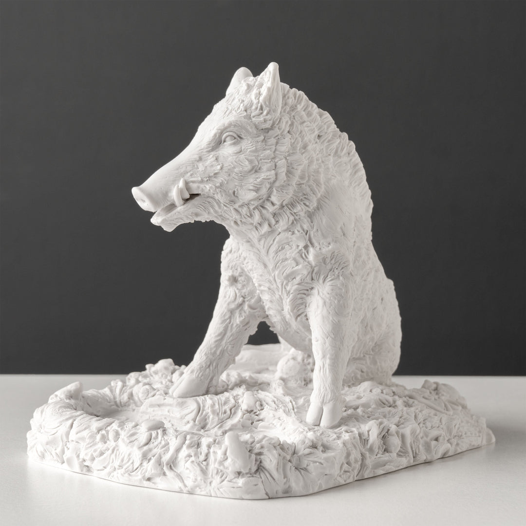 Firenzei Porcellino szobor – az Uffizi vaddisznója után (Aprótál)