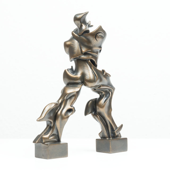 Futurisztikus Férfi Szobor Boccioni Alkotása (Hideg öntvény bronz szobor)
