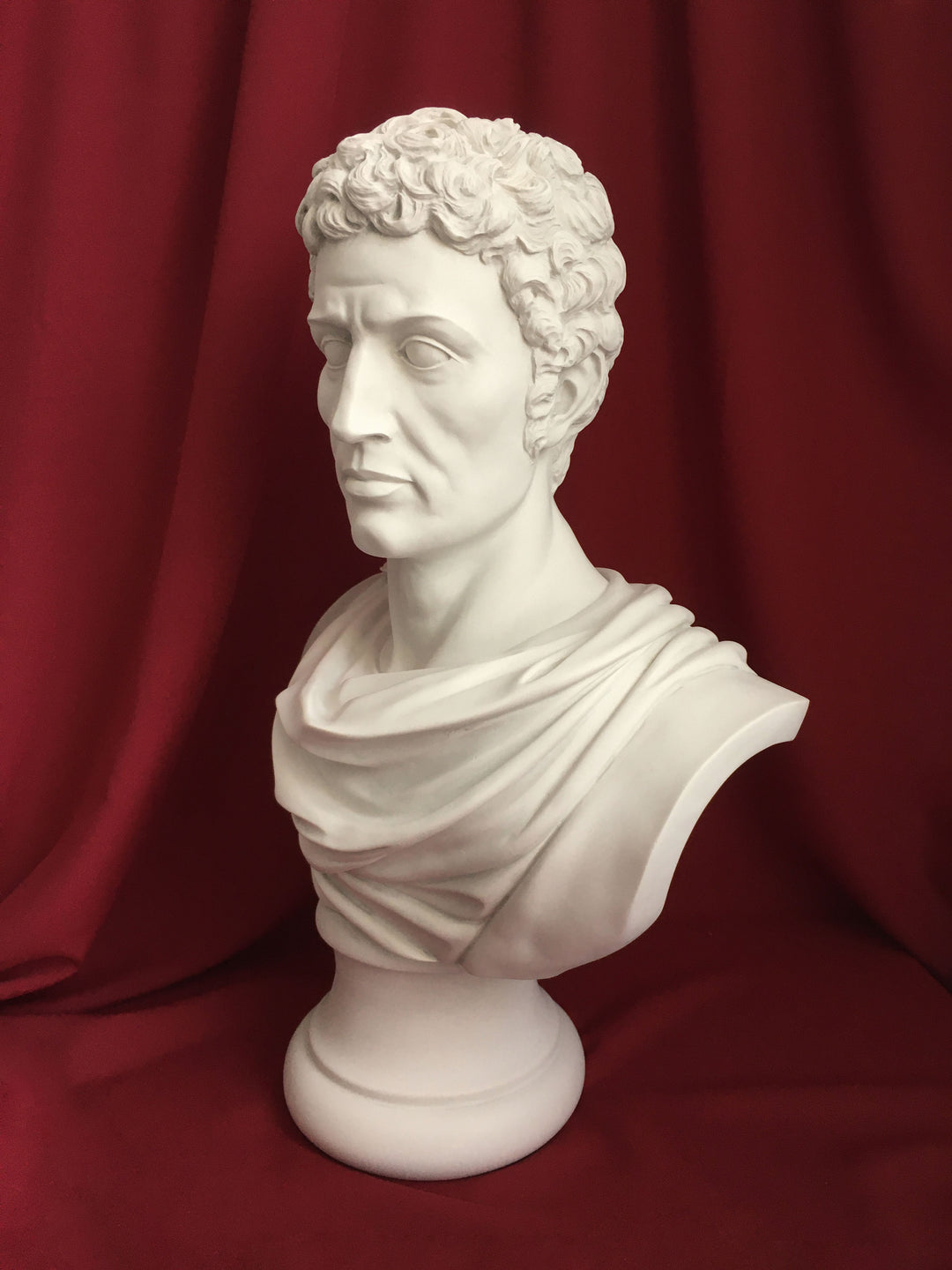 Római Szenátor Mellszobor Tógában