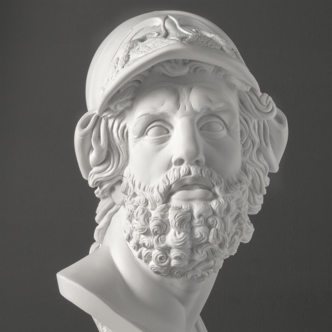 Nagy Ajax mellszobor – a trójai háború hőse, Giambologna műve alapján