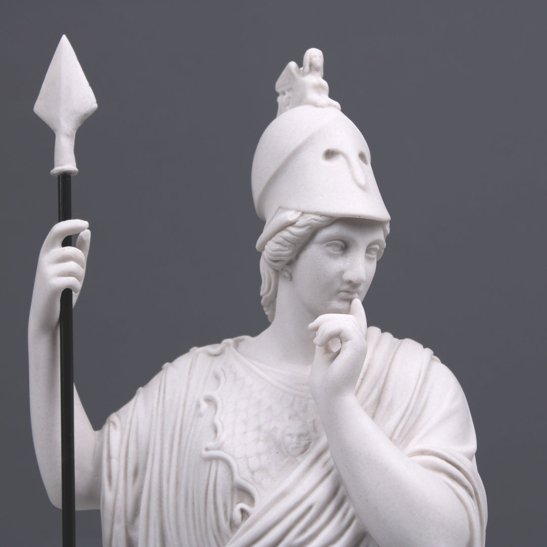 Athéné szobor lándzsával - Athena Giustiniani figura