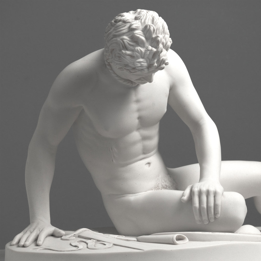 A Haldokló Gall Szobra – Sebesült harcos klasszikus szobor